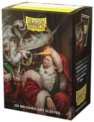 Dragon Shield Brushed Art Standard-Size Sleeves - 2021 Christmas - 100ct